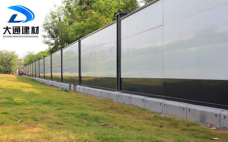 深圳市政圍擋，市政施工圍擋安裝現場效果圖