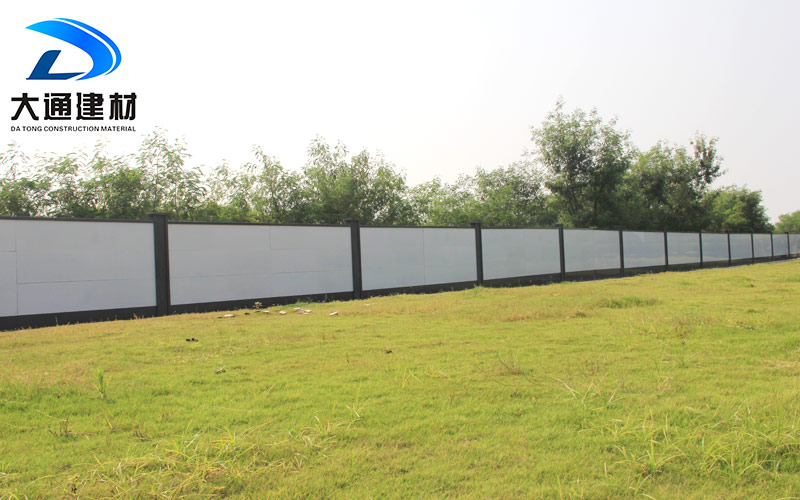 深圳市政圍擋，市政施工圍擋安裝現場效果圖