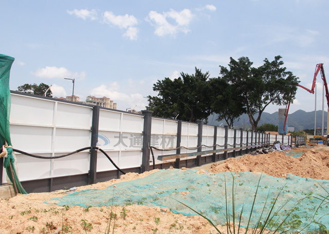 東莞長(zhǎng)安建筑工地圍擋哪家好？選擇大通烤漆圍擋A類(lèi)-東莞-深圳市大通建材有限公司鋼圍擋生產(chǎn)定制廠家